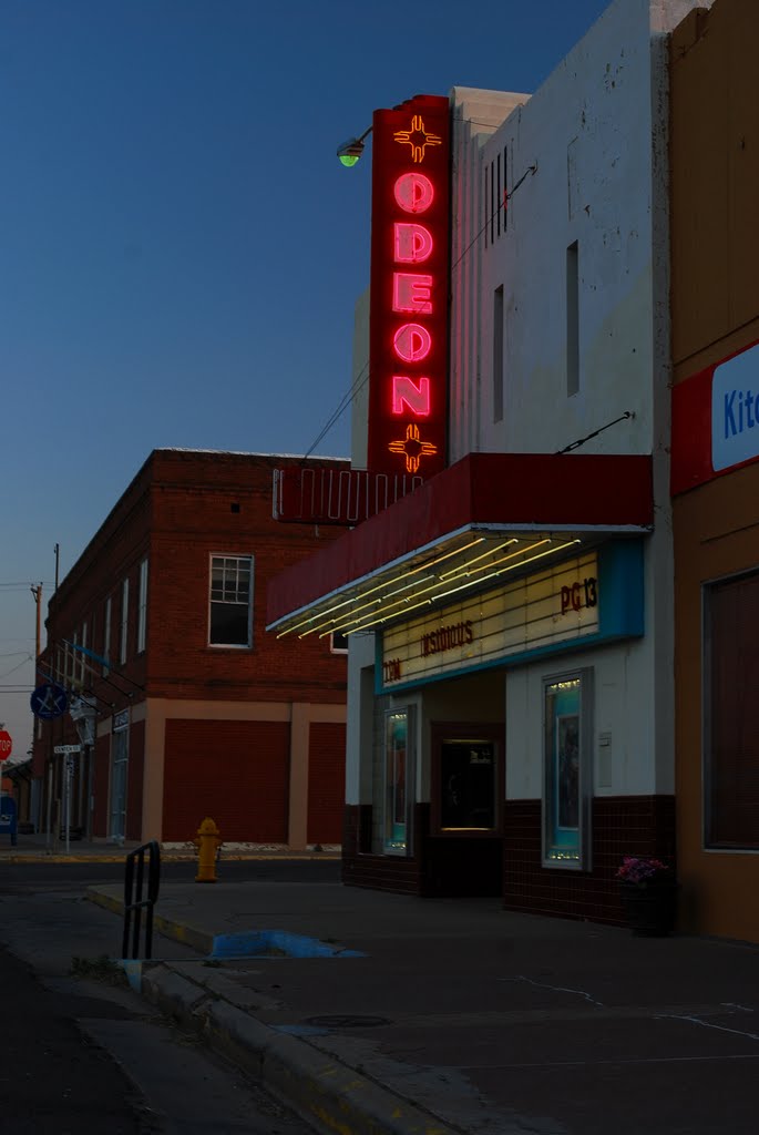 The Odeon Theater, Tucumcari, New Mexico., Тукумкари