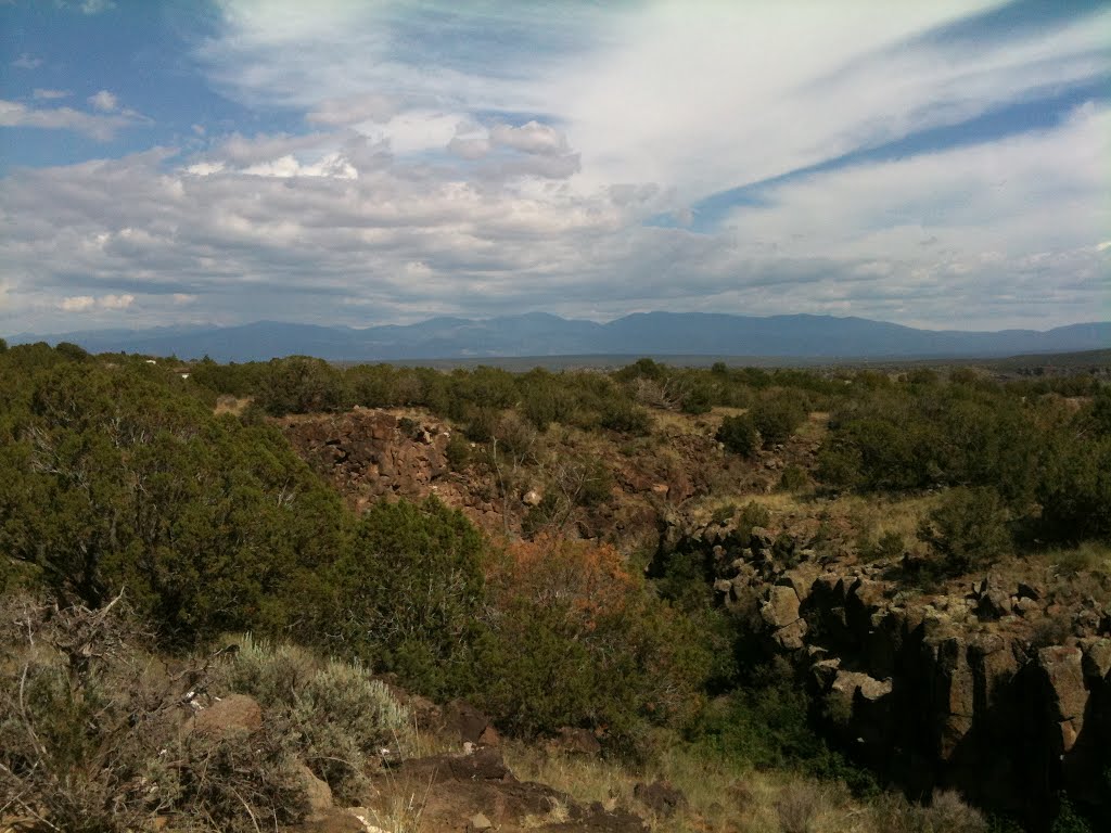 View from White Rock Canyon Rim Trail, Уайт-Рок