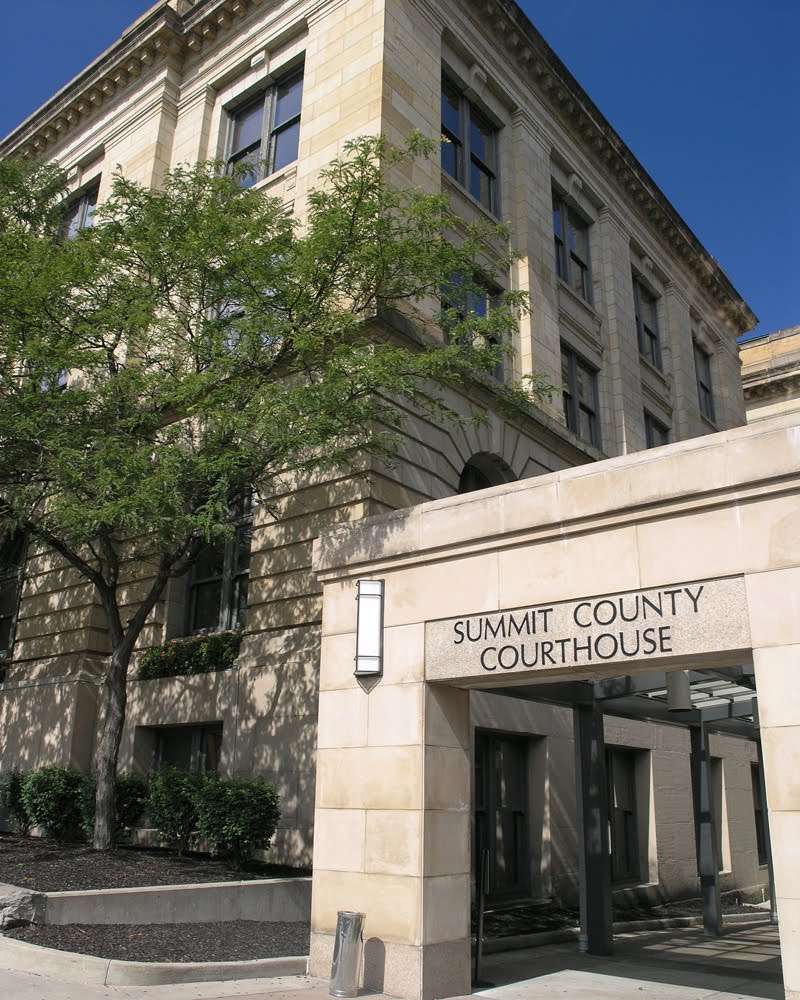 Summit County Courthouse - Akron, Ohio, Акрон