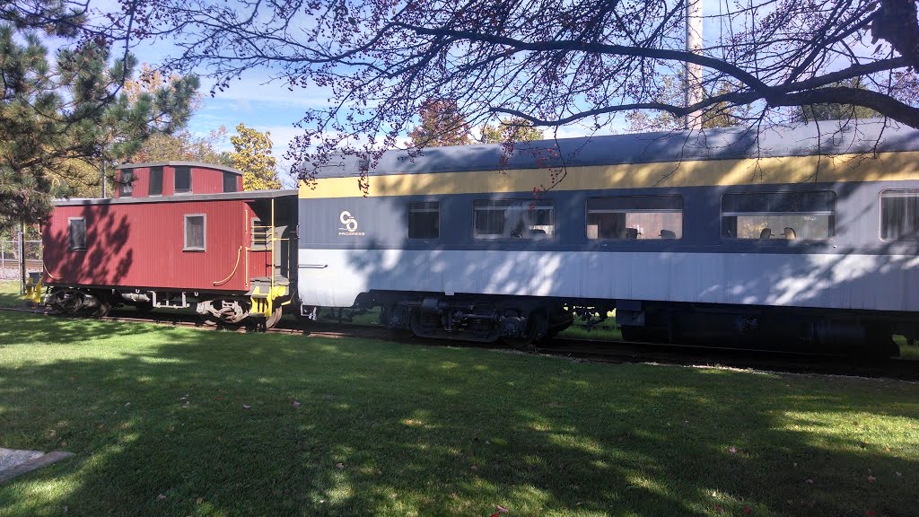 Old Train Car in Amherst, Амхерст