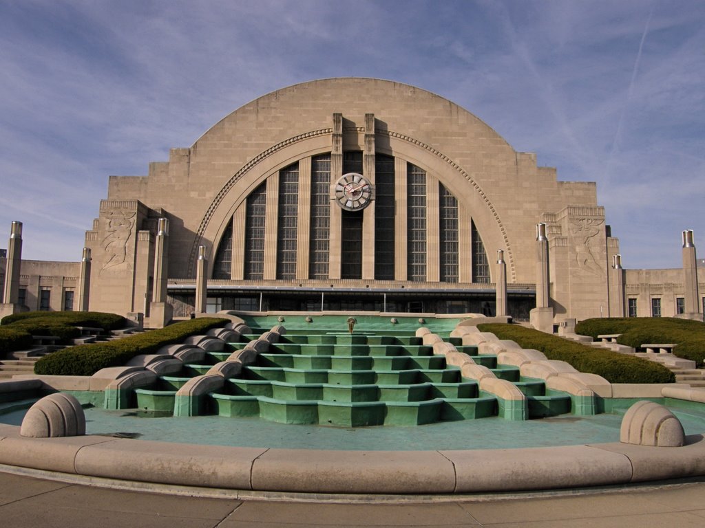 Art Deco: Cincinnati Union Terminal 1931, Вест Карроллтон