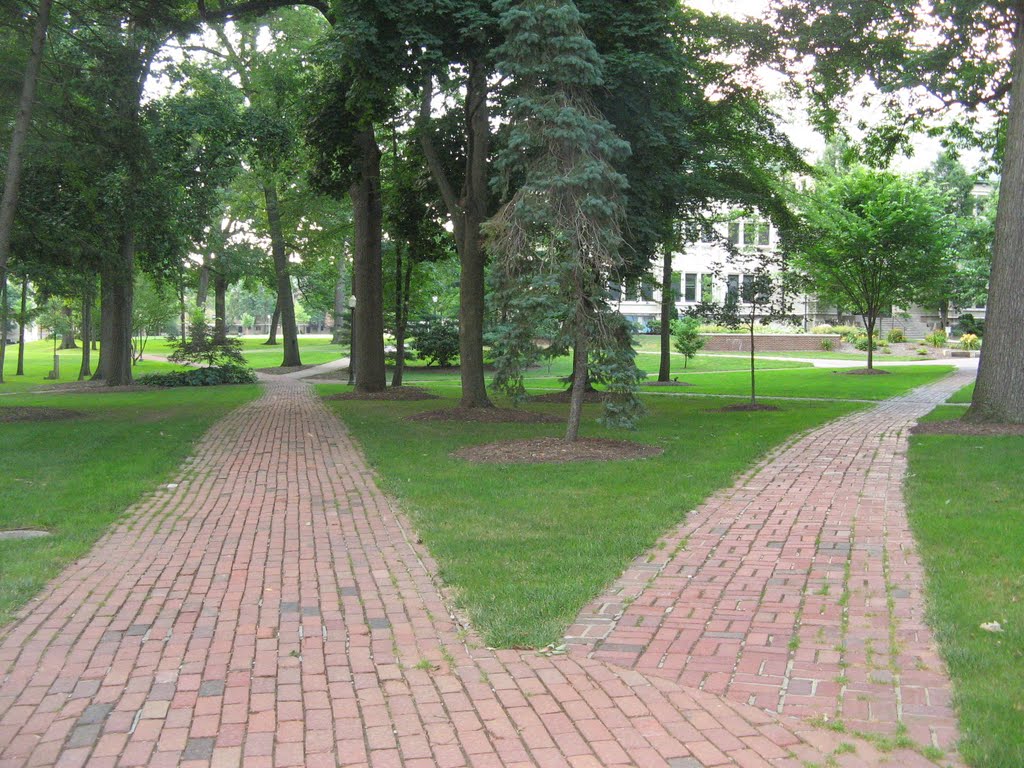 sylvan paths, The College of Wooster, Wooster, Ohio, Вустер