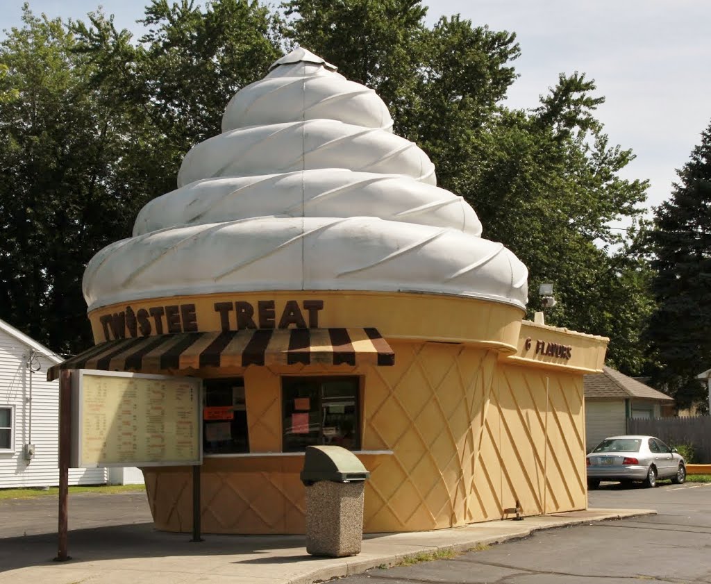 Twistee Treat Ice Cream Shop, Clyde, Ohio, September 6, 2013, Грин-Спрингс