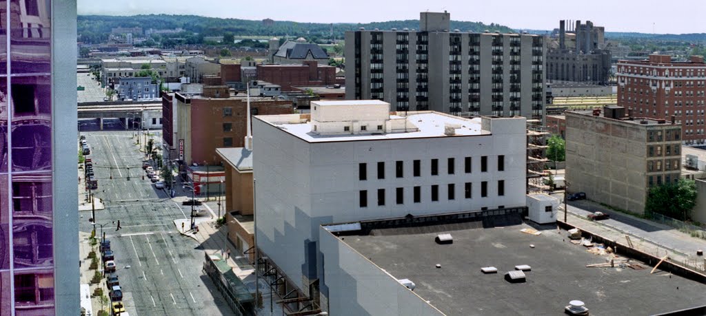 1987, View of Dayton from roof of Arcade Bldg, Дэйтон