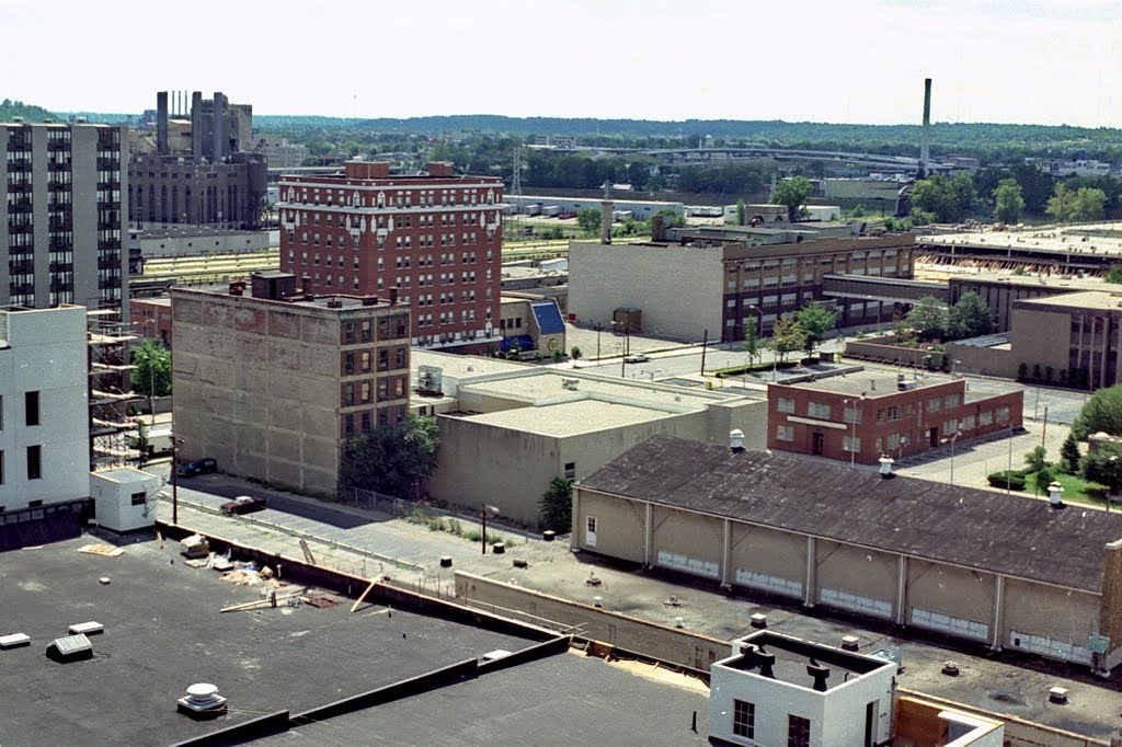 1987, View of Dayton from roof of Arcade Bldg -, Дэйтон