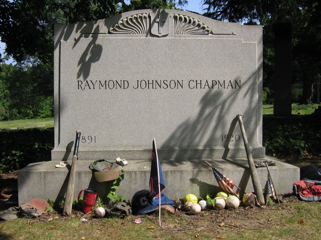Ray Chapmans grave, Ист-Кливленд