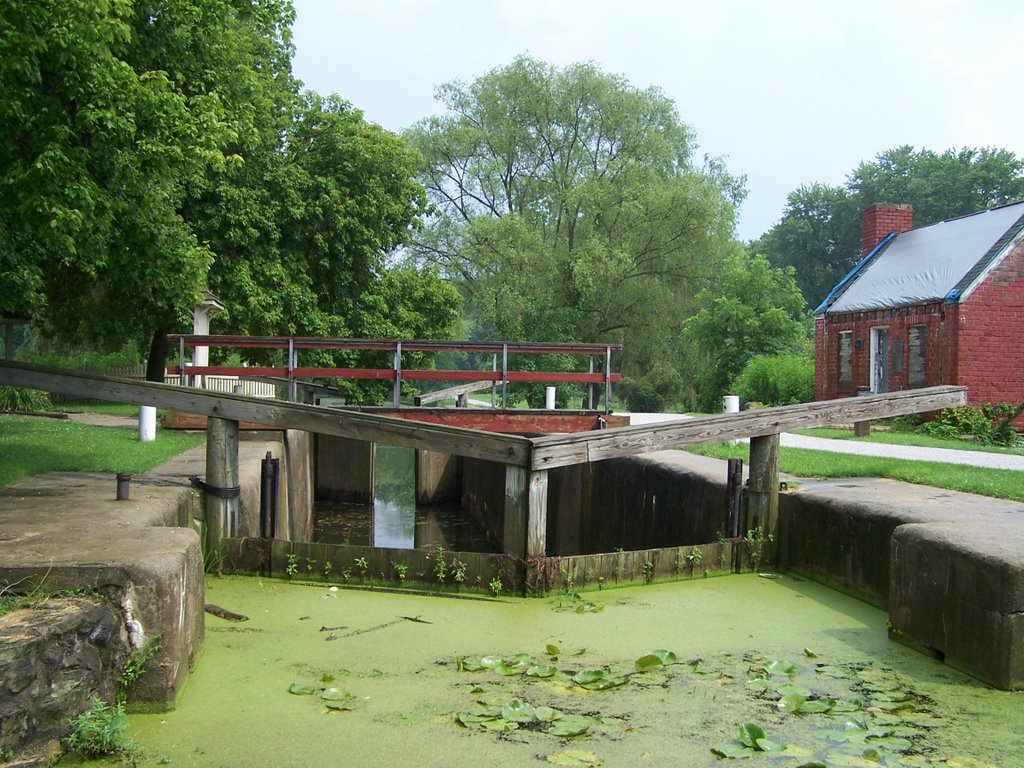 Lock 4 Park Canal Fulton Ohio, Канал-Фултон