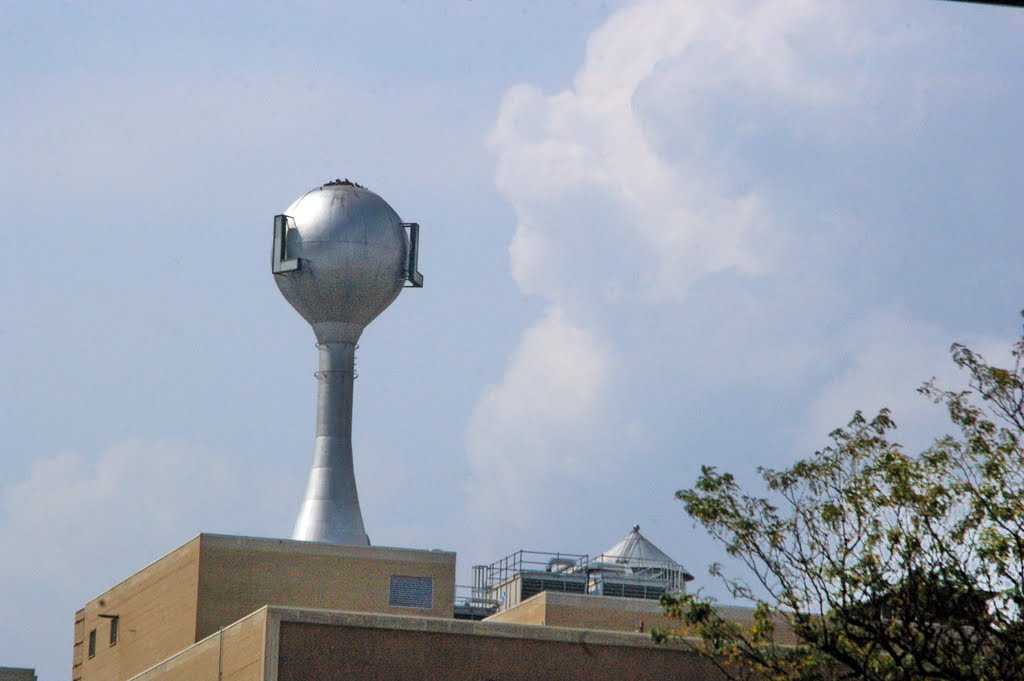 2010 Columbus, Ohio - water tower from Town Street, Колумбус