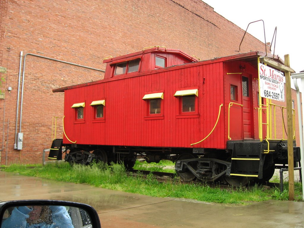 Caboose in St. Marys, Лауелл