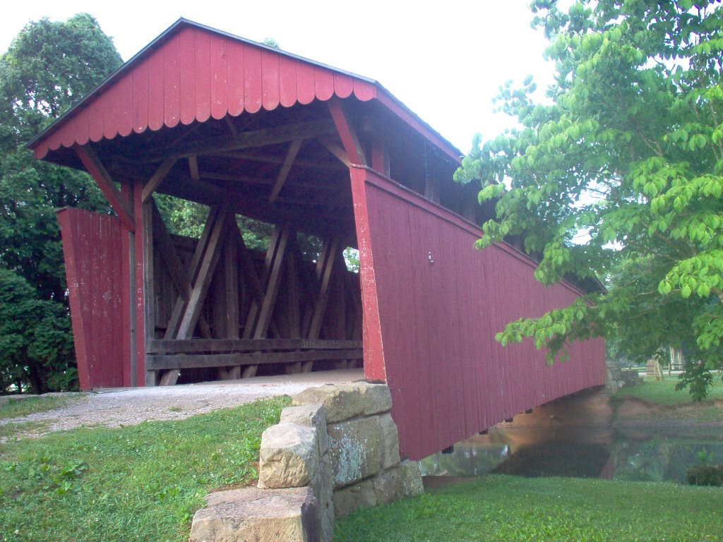 Staats Mill Covered Bridge, Cedar Lakes, Лауелл