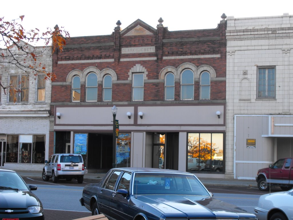 Clark & Jewett building  Broadway in Lorain,Ohio, Лорейн