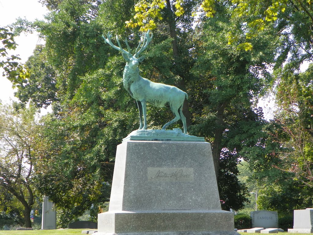 Newton Davis Memorial,Marion Cemetery, Марион