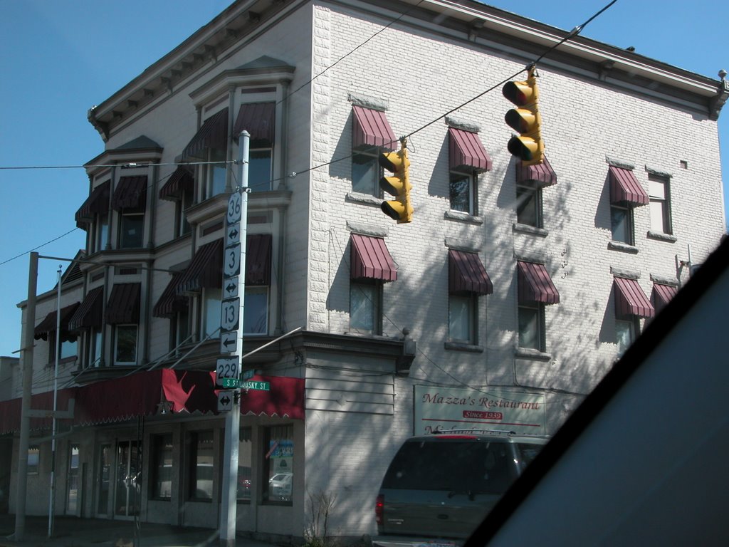Mazzas Restaurant, Town Square, Mt. Vernon, Ohio, Маунт-Вернон