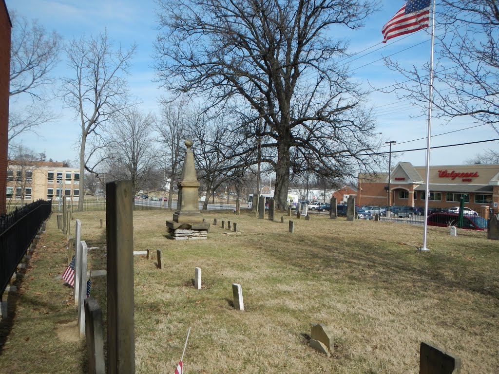 Laboiteaux- Cary Cemetery,  North College Hill, Ohio. (looking North/ slightly East), Норт-Колледж-Хилл
