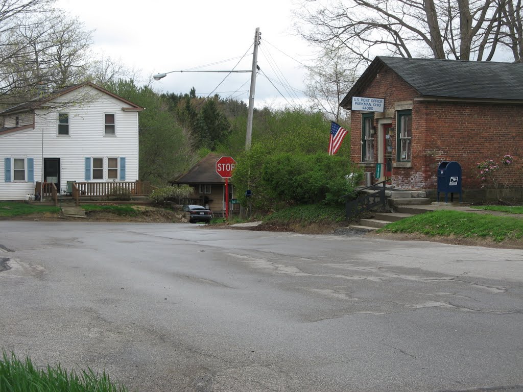 post office, Parkman, Ohio, Оверлук