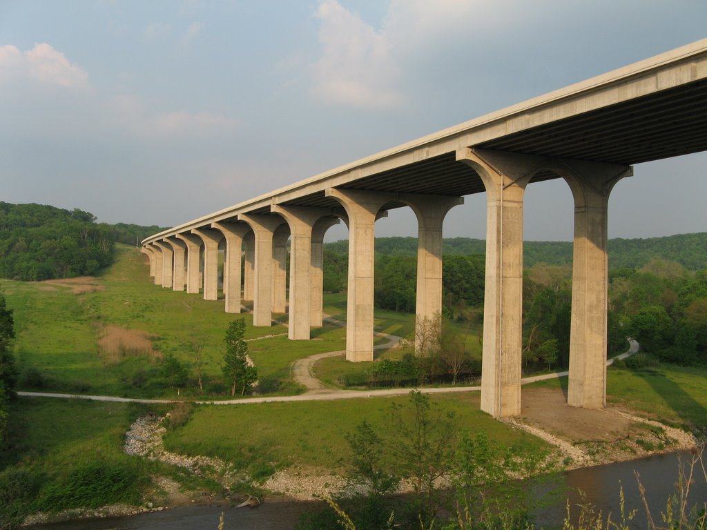 Ohio Turnpike bridge, Cuyahoga Valley National Park, Пенинсула