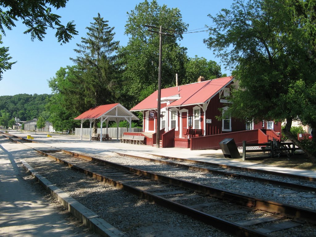 Cuyahoga Valley Scenic Railway station, Peninsula, Ohio, Пенинсула