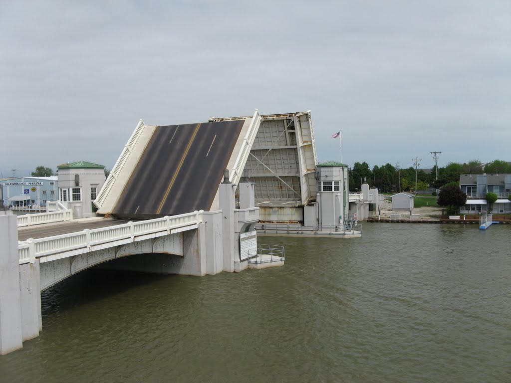 lift bridge, Port Clinton, Ohio, Порт-Клинтон