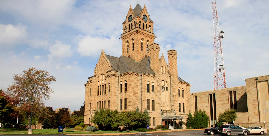 #2 SEC elevation Ottowa County Courthouse, Port Clinton , Ohio, Порт-Клинтон