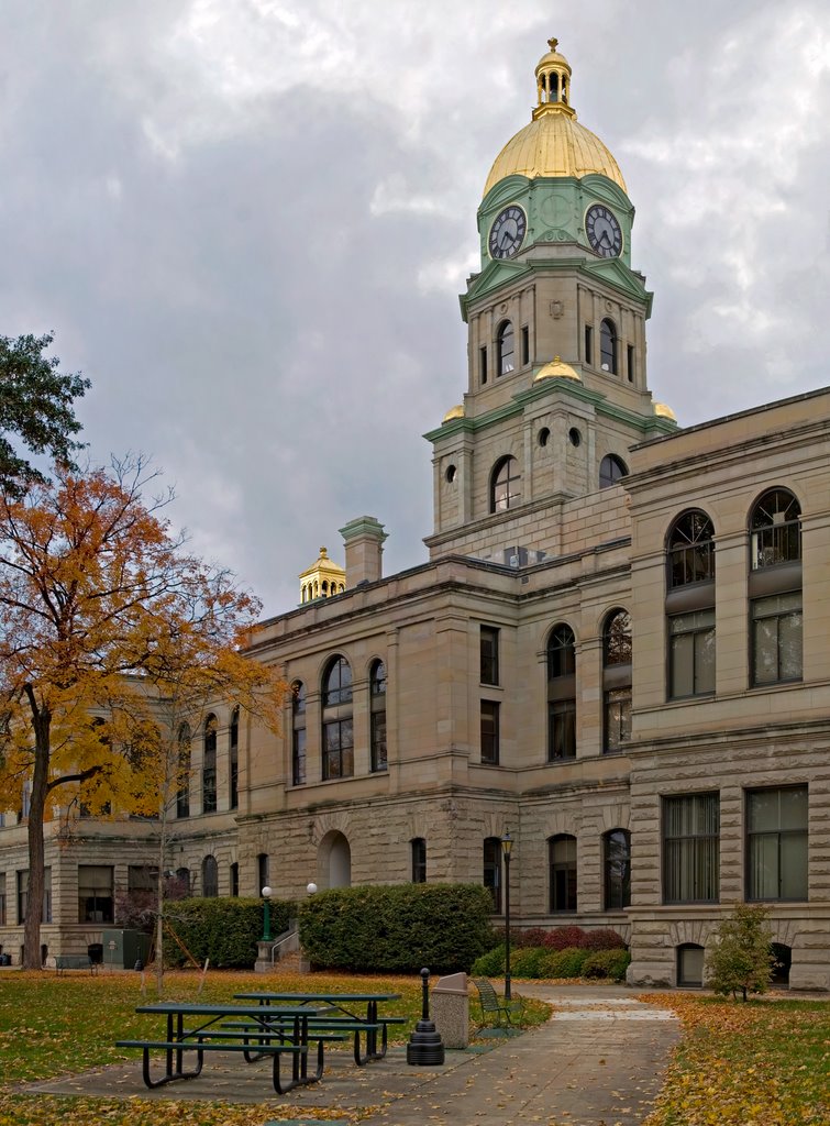 Cabell County Courthouse in Huntingon, West Virginia, Чесапик