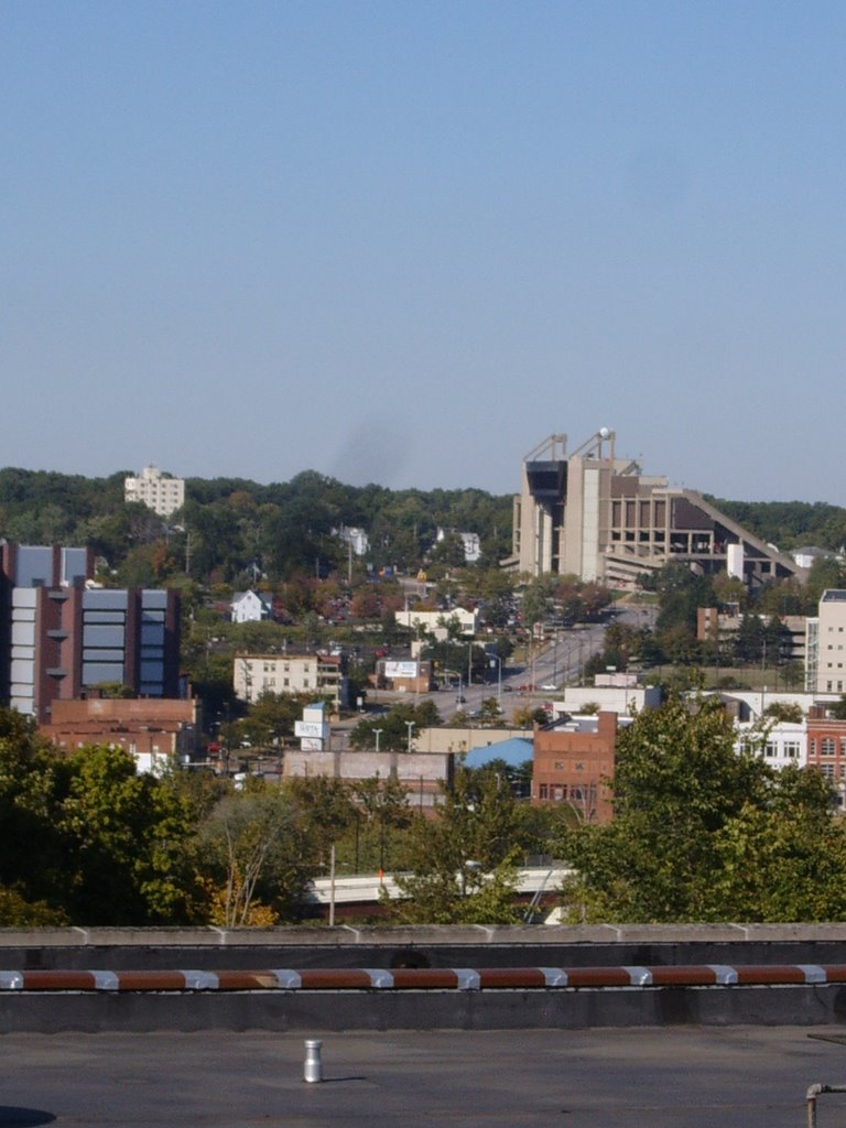 Valley view of Fifth Ave and Stambaugh Stadium, Юнгстаун