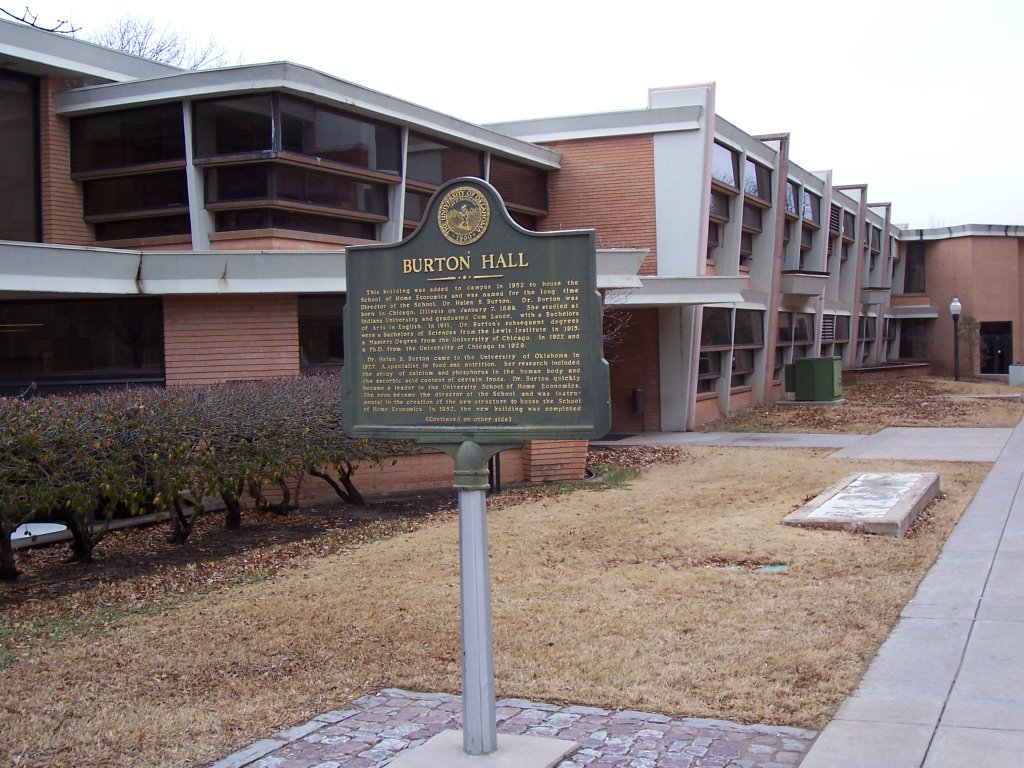 Burton Hall, University of Oklahoma, Norman, Норман
