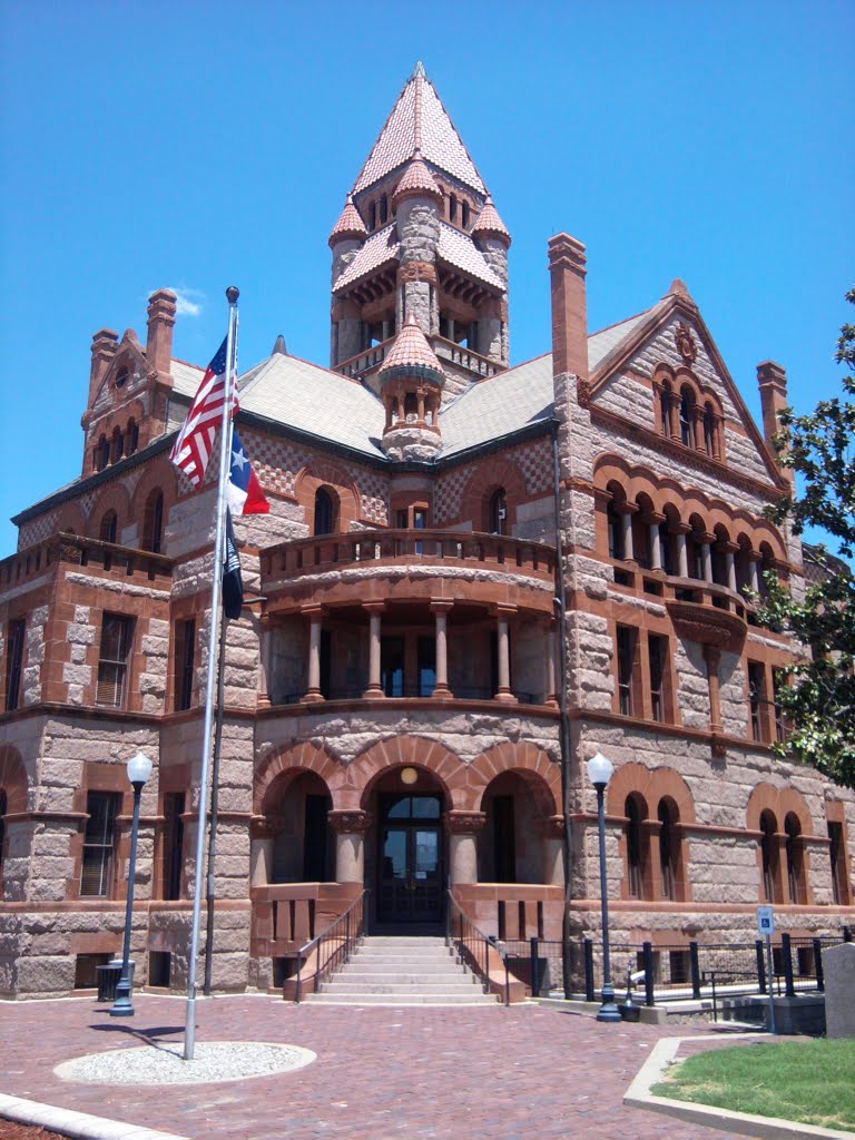 Hopkins County Courthouse, Sulphur Springs, Texas, Олбани