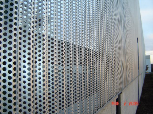 Clackamas County Red Soils-Central Utility Plant Screen Wall Detail, Вест-Слоп