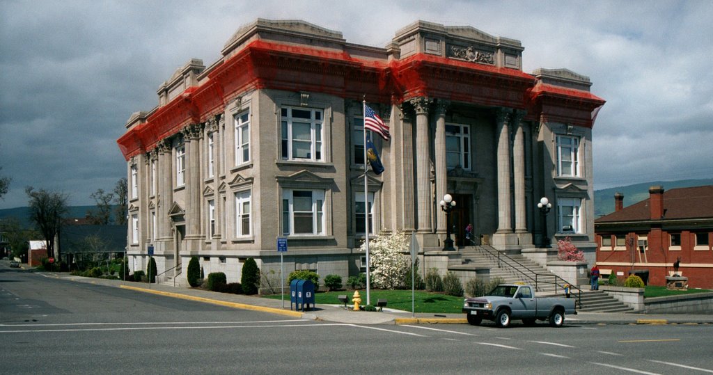 Wasco County Courthouse, 1914, Даллес