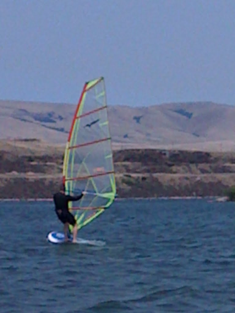 Riverfront Park Windsurfing, The Dalles OR, Даллес