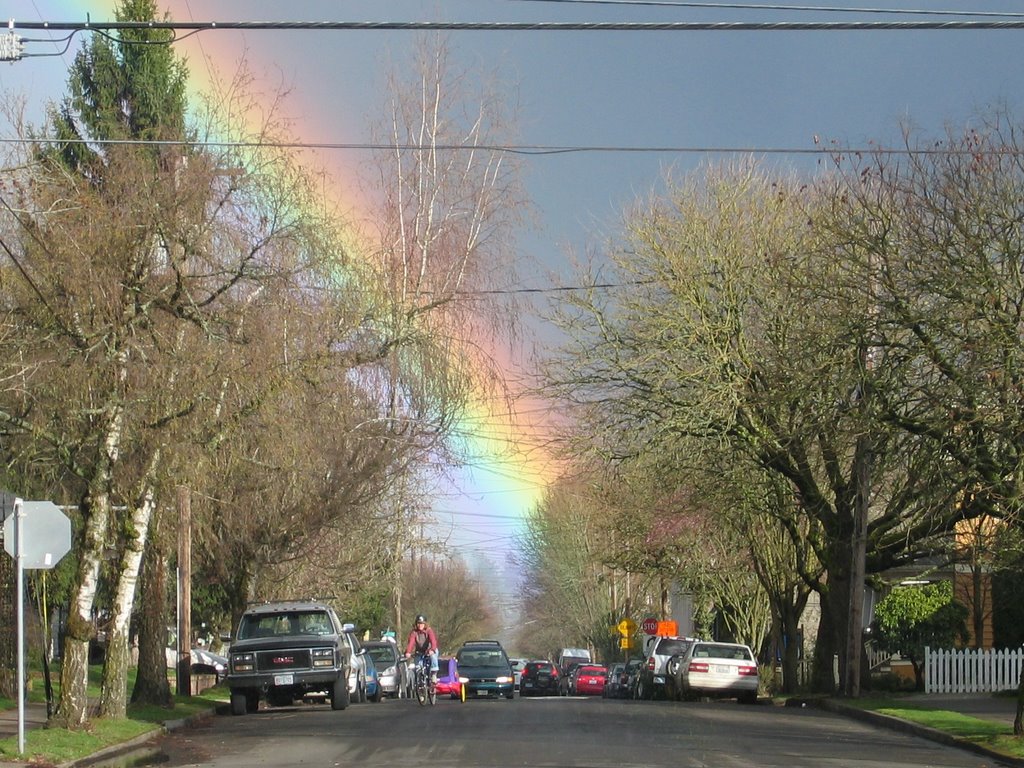Uber-Bright Sellwood Rainbow, Милуоки