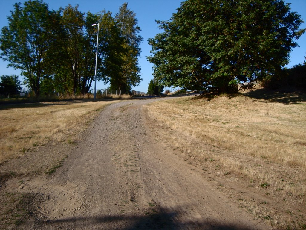 Looking north in potential Gateway Green site, Паркрос