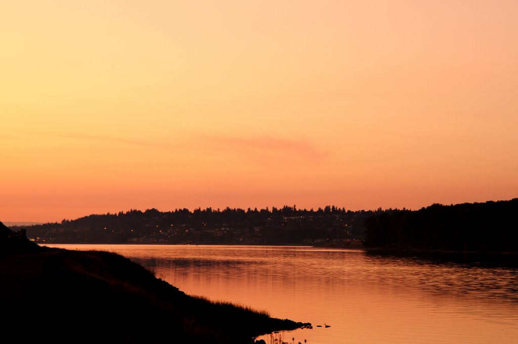 Colunbia river in the twilight, Паркрос