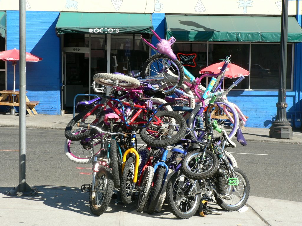 Zoo Bomber bike rack, Портланд