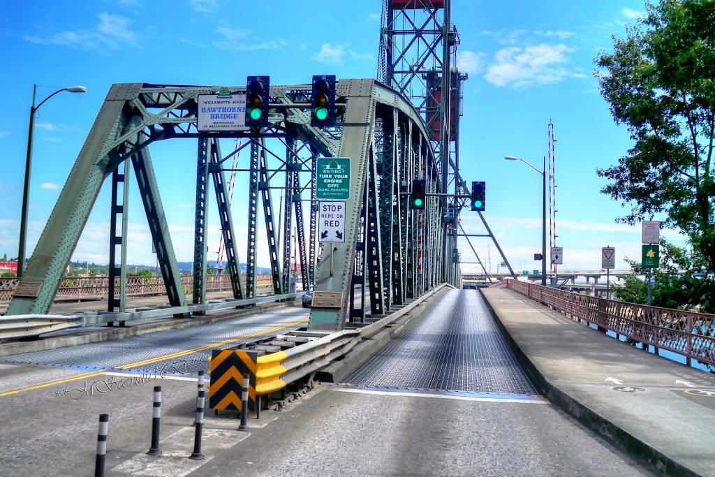 Hawthorne Bridge,Oregon, Портланд