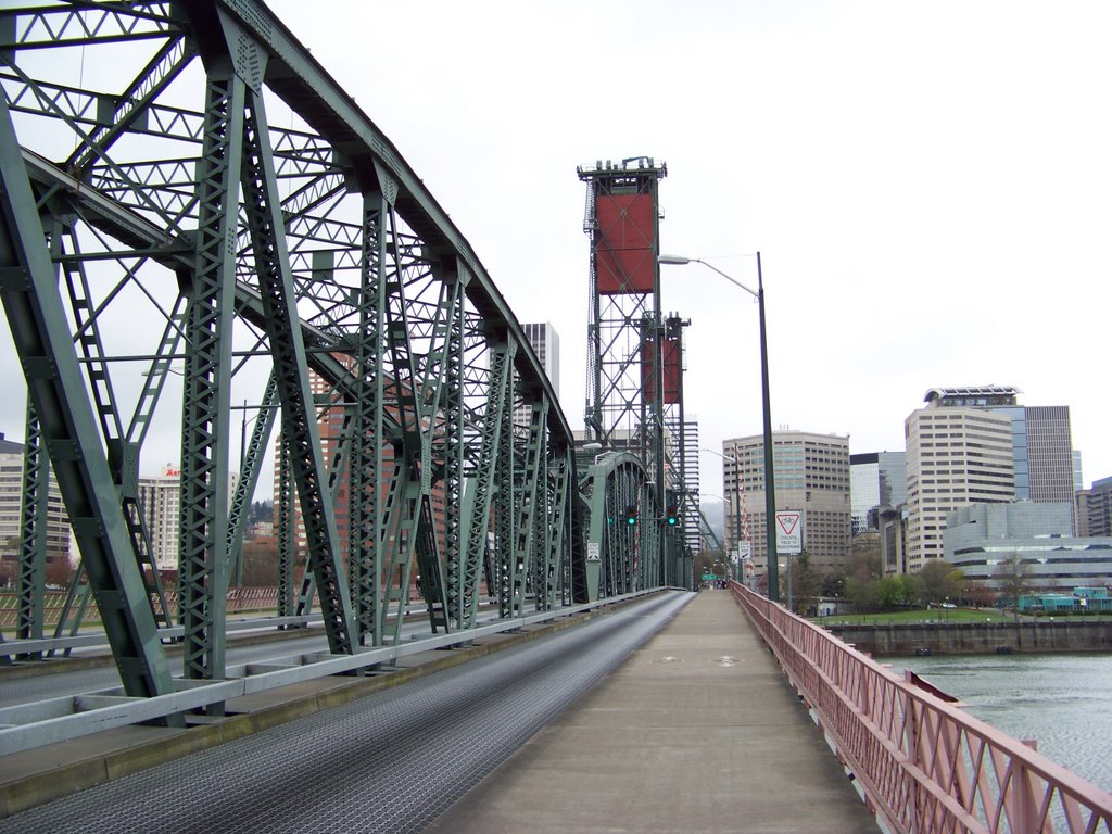 Hawthorne Bridge, Portland, Oregon, Портланд