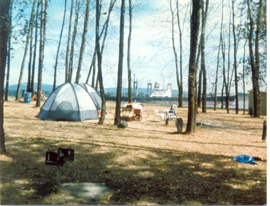 Camping on Sand Island - 1984, Сант-Хеленс