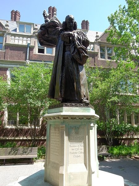 the statue of Reverend George Whitefield, Белмонт