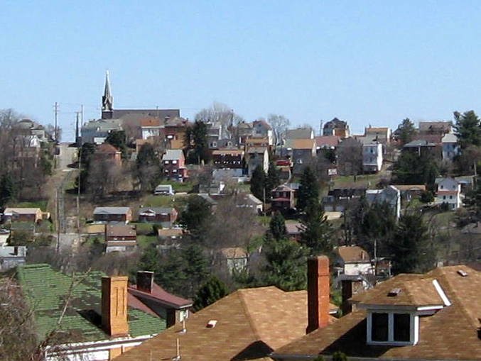 Carrick Neighborhood view from Brownsville Road, Брентвуд