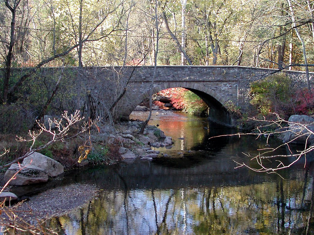 Creek Rd Bridge over the Pennypack, Брин-Атин
