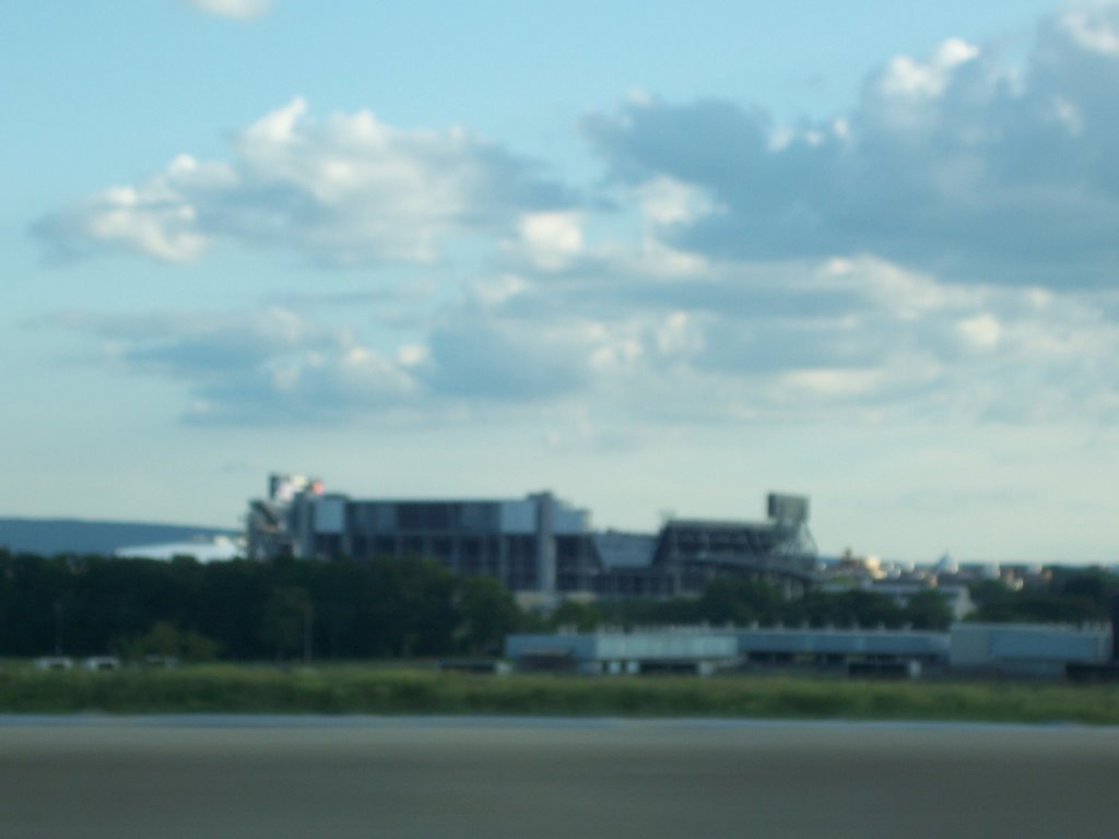 Beaver Stadium from US 220, Вормлисбург