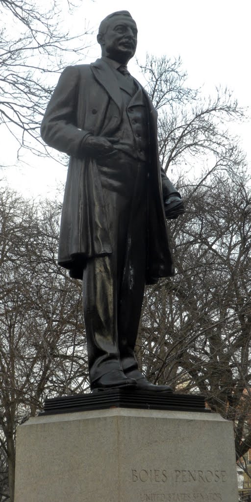 Senator Boies Penrose statue, Гаррисберг