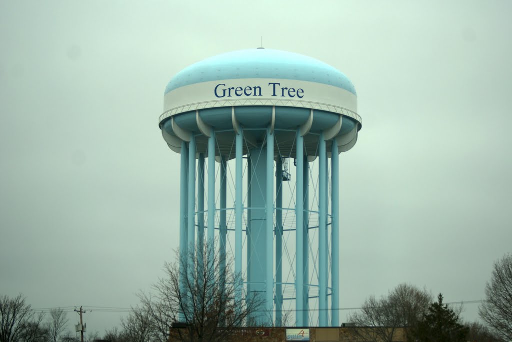Green tree water tower, Грин-Три