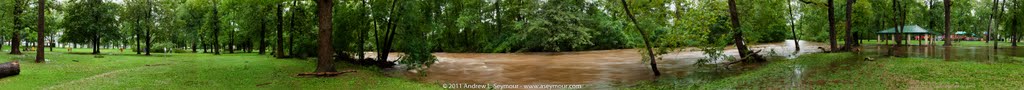 Kerr Park Flooding - Post Hurricane Irene, Даунингтаун