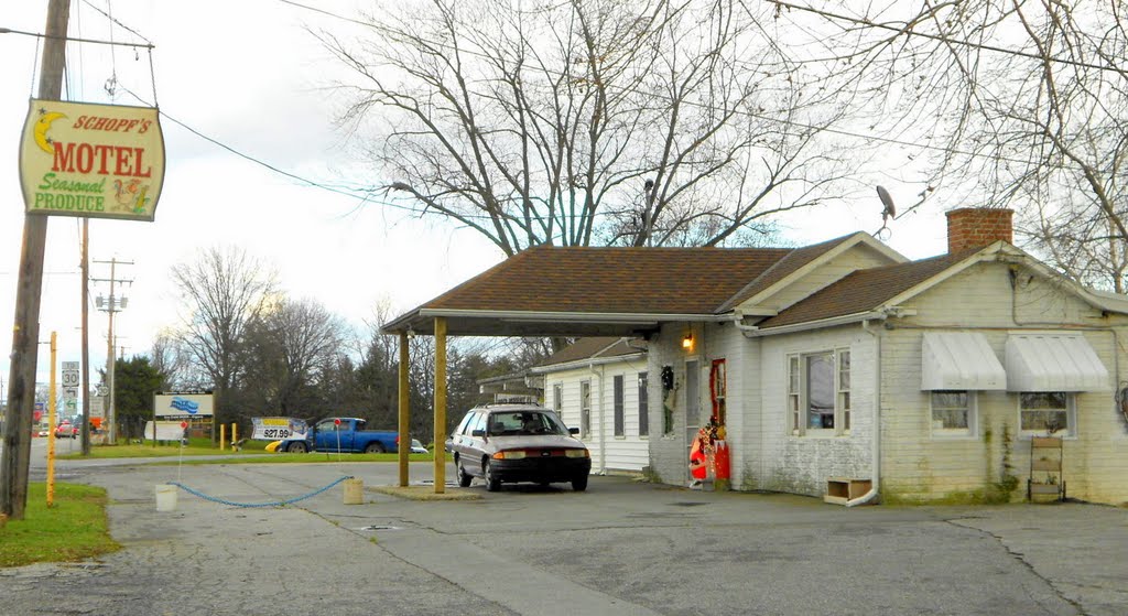 Schopfs Motel, Historic Lincoln Highway, York PA, Ист-Проспект
