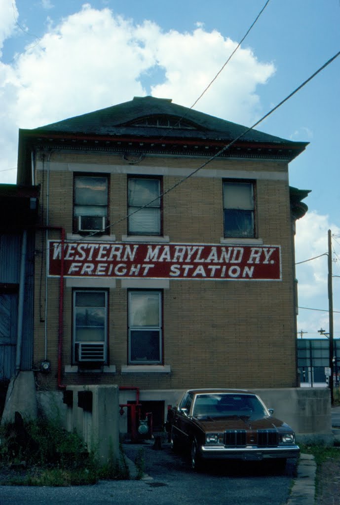 Former Western Maryland Railway Freight Station at York, PA, Йорк