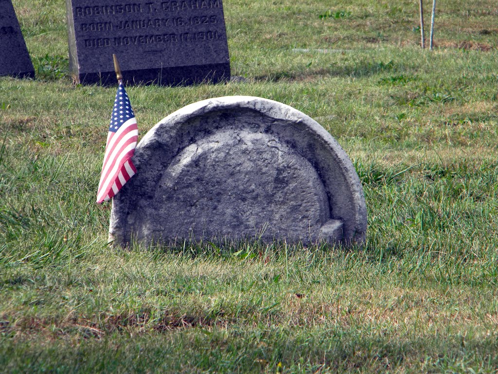 Revolutionary War grave Kingsessing Episcopal Church, Колвин