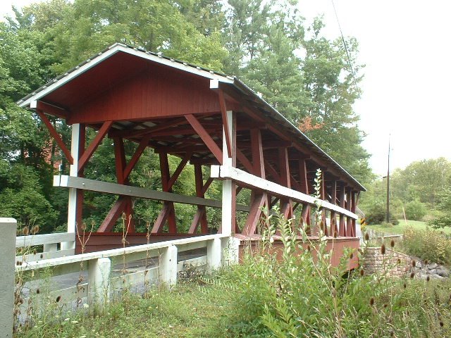 Colvin covered bridge, Bedford County, Penn., Пайнт