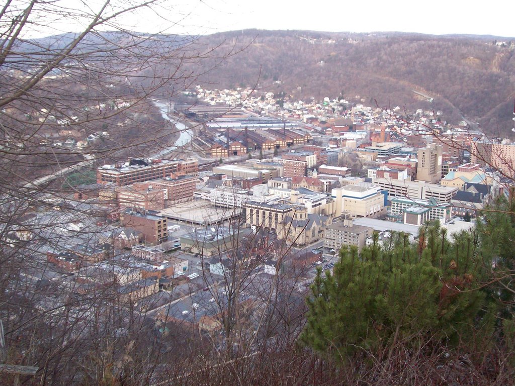 Johnstown in March from the Incline Plane Observation Deck, Саутмонт