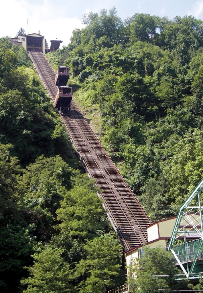 Looking up the Incline Plane, Johnstown, PA, Саутмонт